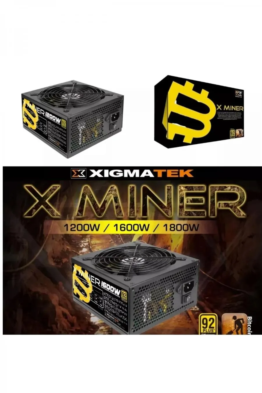 Power Supply X Miner En9757 1800 W 92+ 