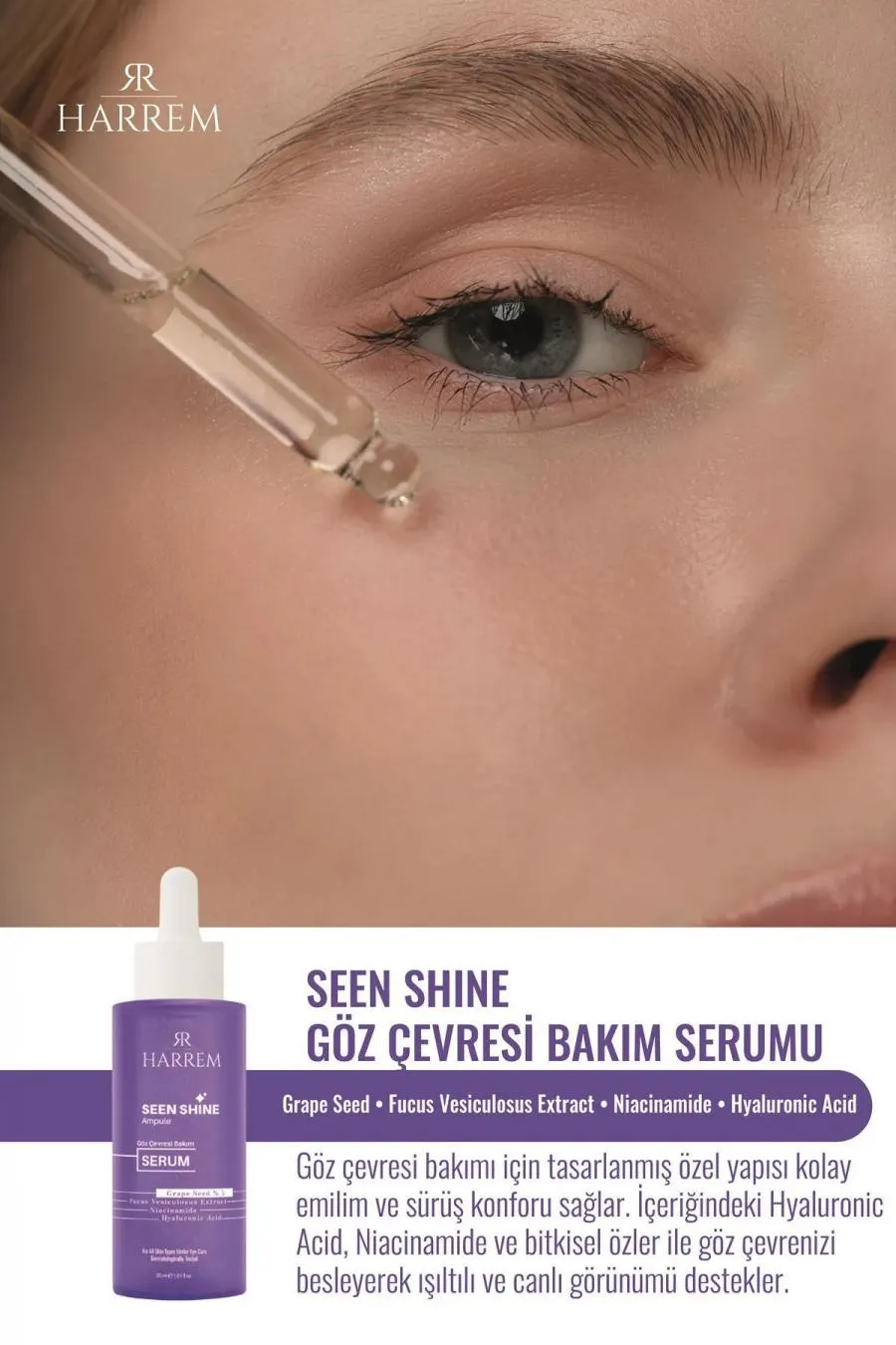 Seen Shine Göz Çevresi Bakım Serumu 30 ml