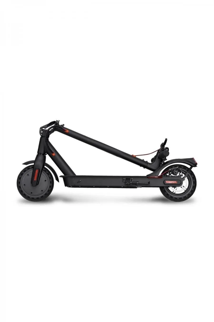 Scooter Katlanabilir, Çift Süspansiyonlu & Elektrikli Scooter - Siyah