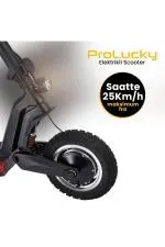 Off Road Çift Motorlu Ve Çift Süspansiyonlu Elektrikli Scooter - Siyah