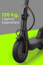 CityPro 350W Güçlü Motor Katlanabilir Elektrikli Scooter - siyah