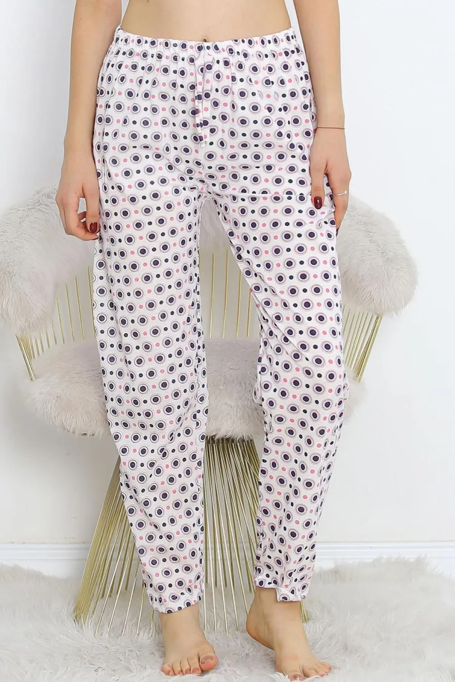 Pijama Altı Beyaznoktalı - 11549.1048.