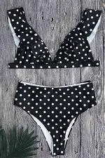 Puantiyeli Bikini Takım Siyah - 10060.1834.