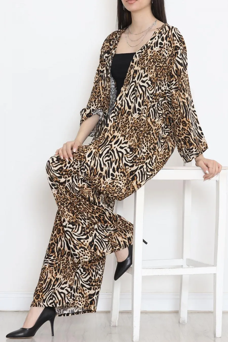 Kimono Takım Leopar - 10553.1095.