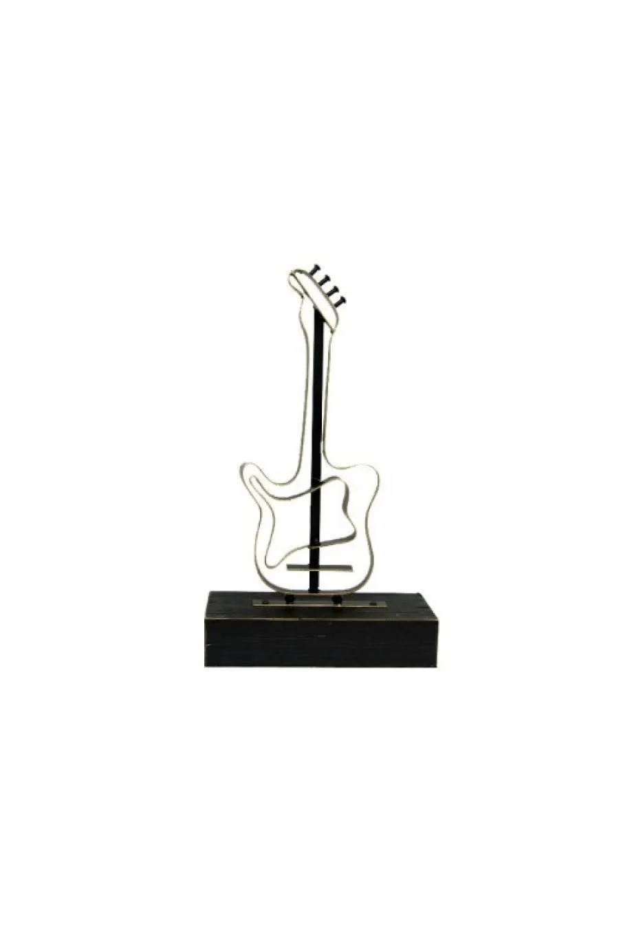 Ahşap Standlı Gitar Biblo