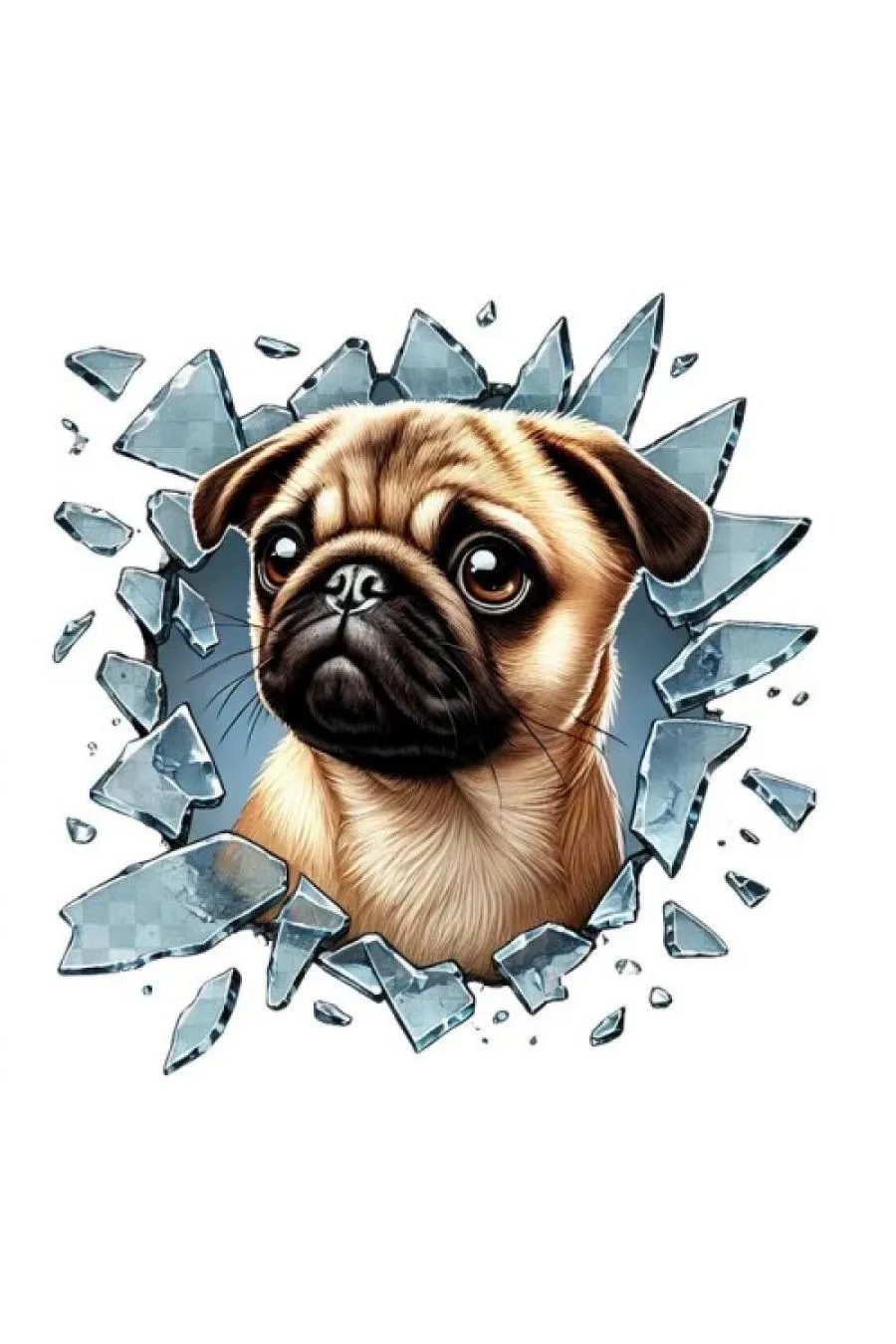 Fulcar French Bulldog Araç Stickerı