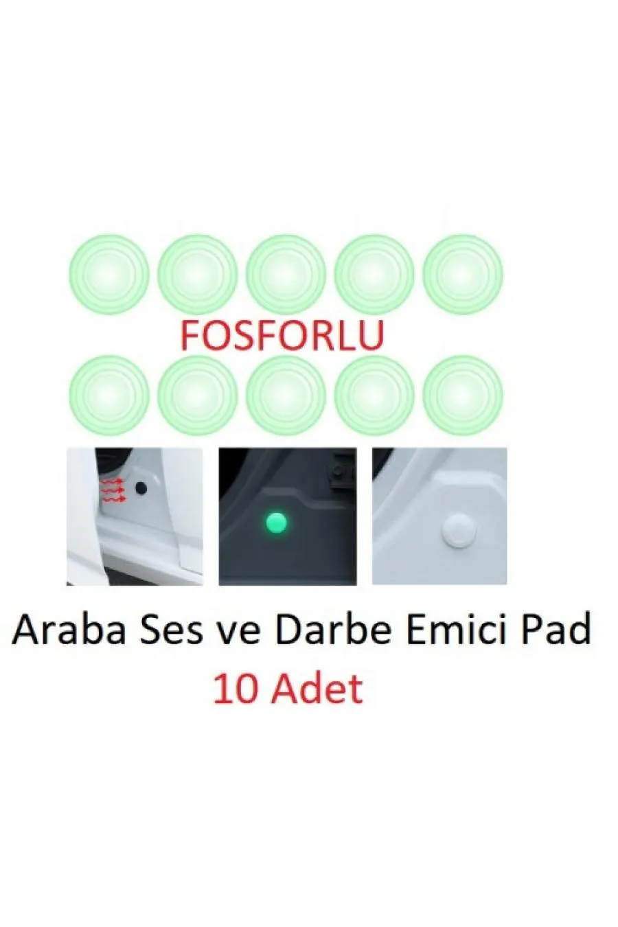 Araba Kapı Darbe Ve Ses Emici Pad Seti