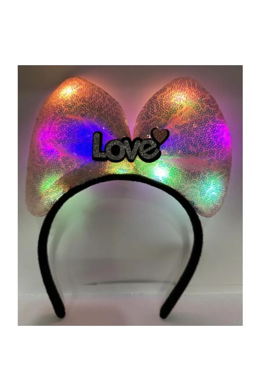 Led Işıklı Love Taç