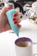 Mini Mixer Kahve Süt Köpürtücü Karıştırıcı Cappucino Mikser - Pratik Pilli Köpürtücü 1137 Bh