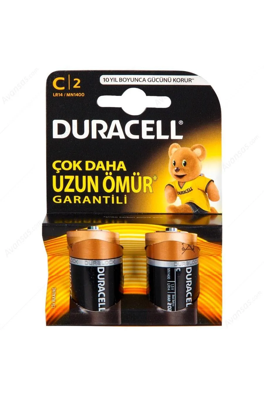 Duracell Alkalin C Orta Boy Pil 2li Paket