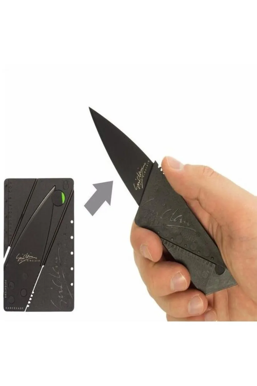 Cardsharp Kredi Kartı Şeklinde Bıçak Kutusuz