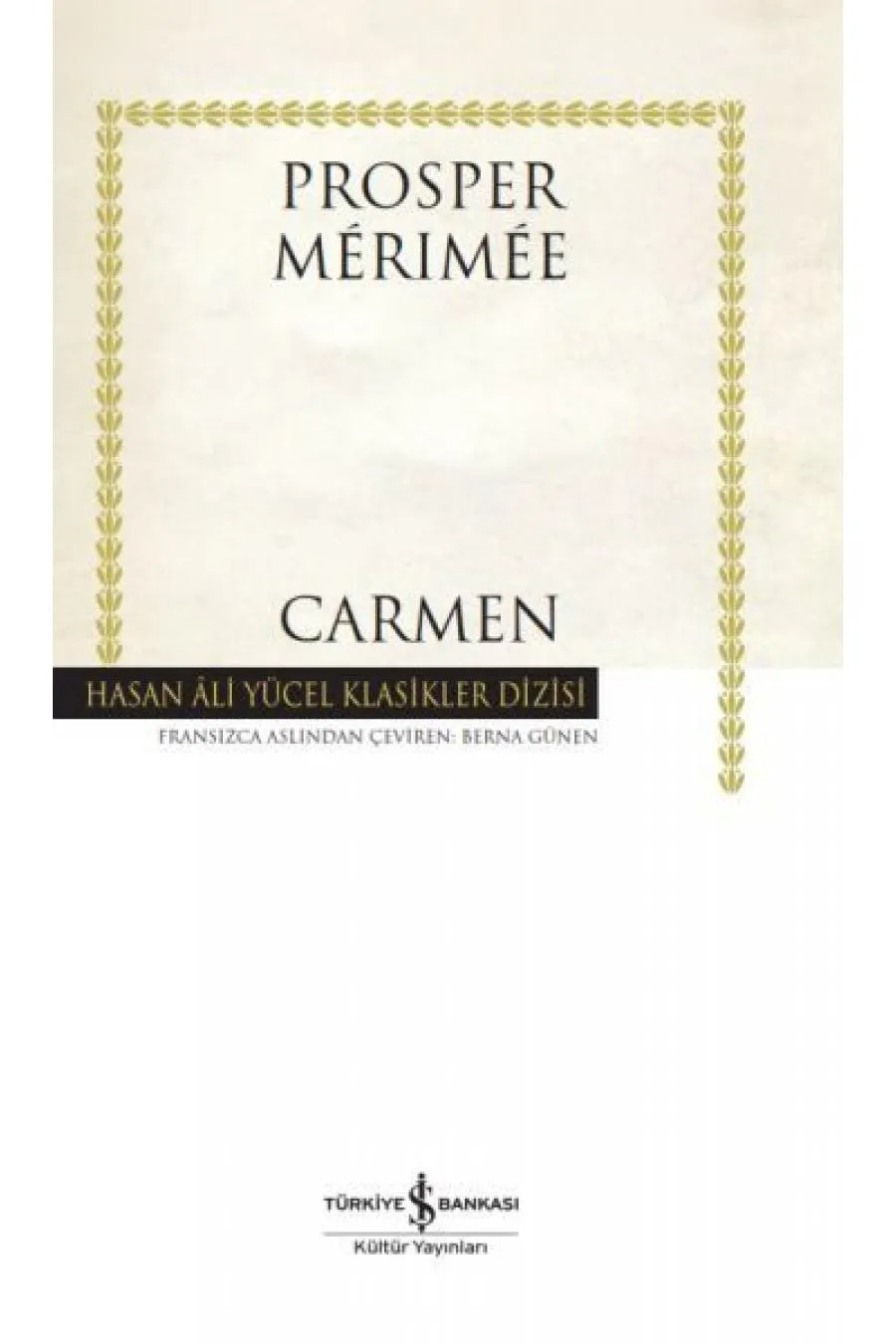 Carmen - Hasan Ali Yücel Klasikleri Kitap (4022)