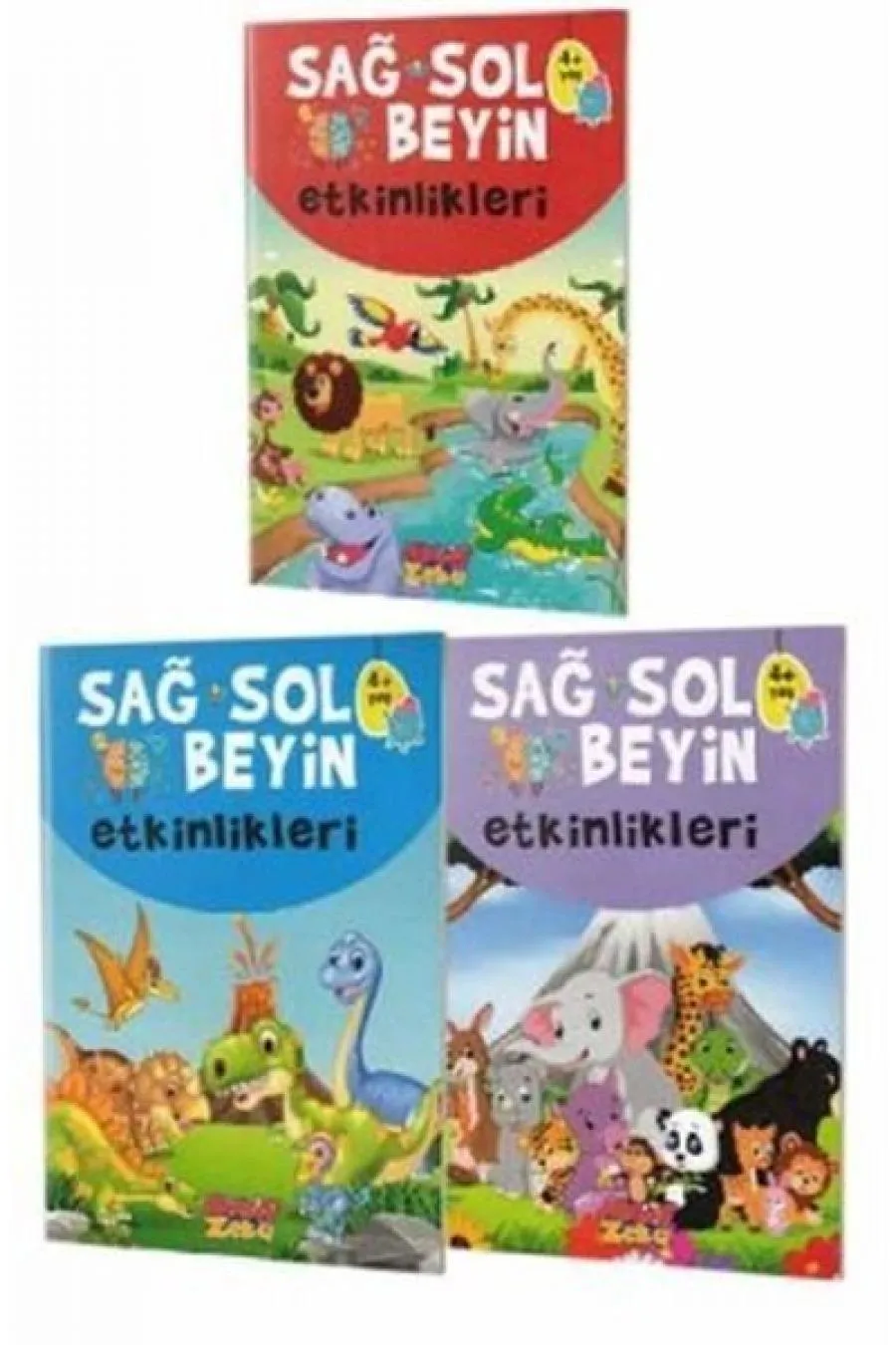 Sağ ve Sol Beyin Etkinlikleri Seti (4+Yaş)  (4022)