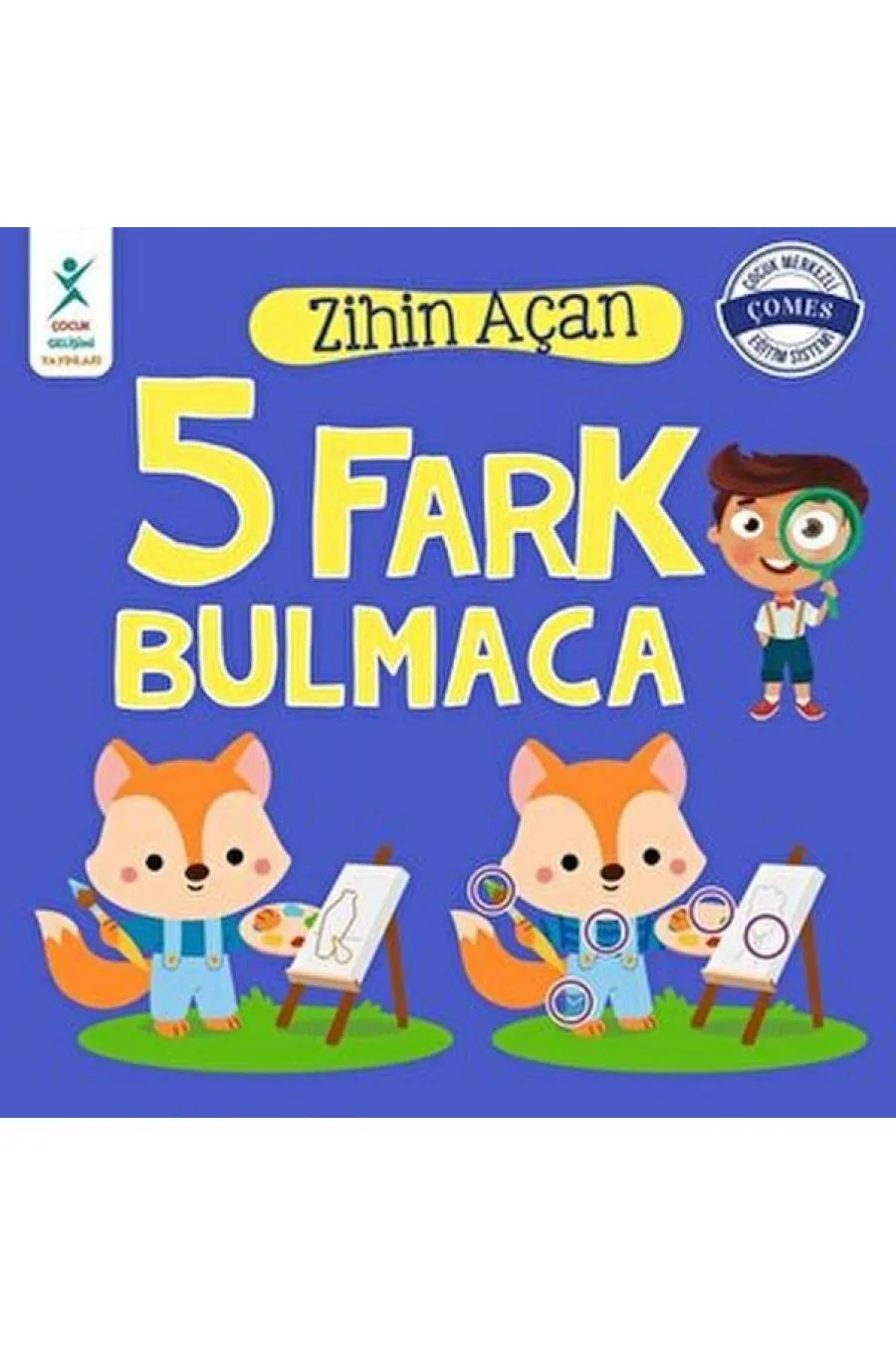 Zihin Açan 5 Fark Bulmaca  (4022)