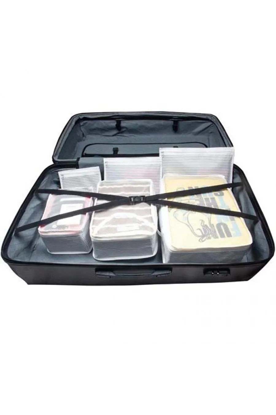 Bavul İçi Düzenleyici Valiz  Organizer 6 lı Set - Çizgili