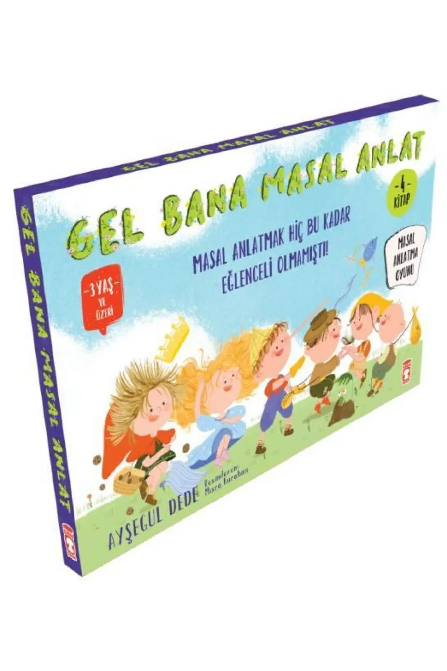 Gel Bana Masal Anlat (4 Kitap)  (4022)