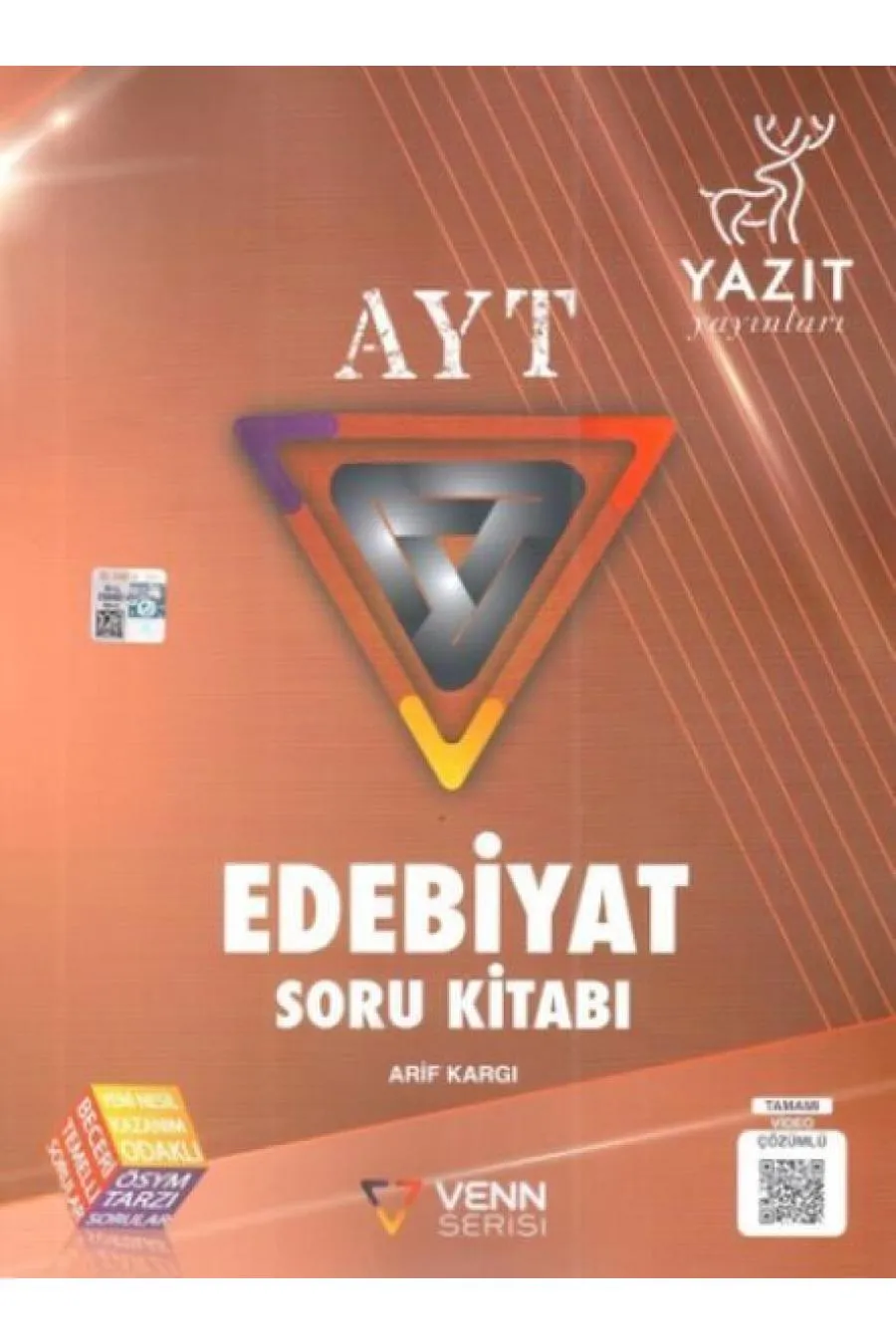 Yazıt AYT Edebiyat Venn Serisi Soru Kitabı  (4022)