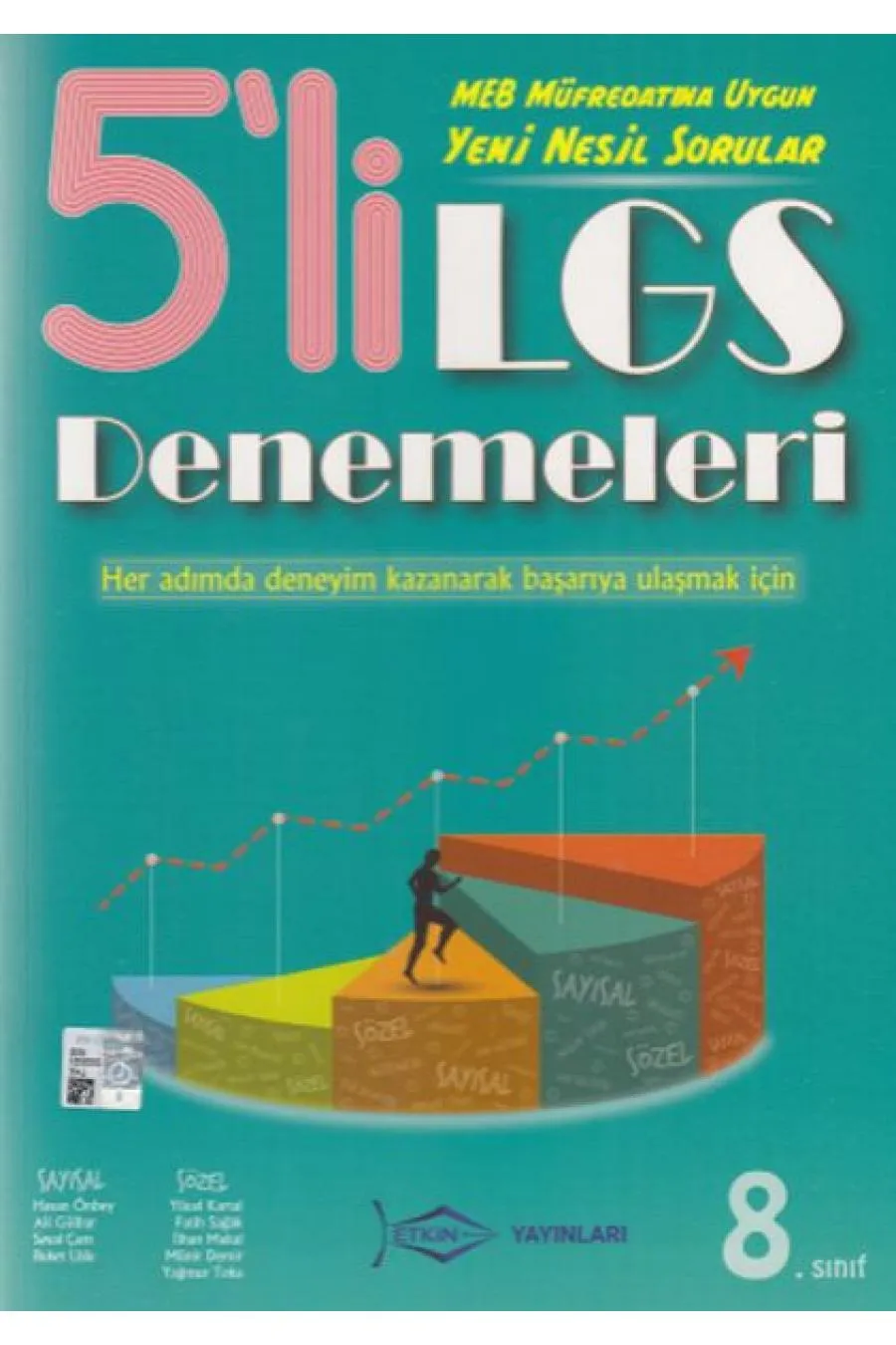 Etkin Yayınları 5'li LGS Denemeleri (35,00 TL)  (4022)