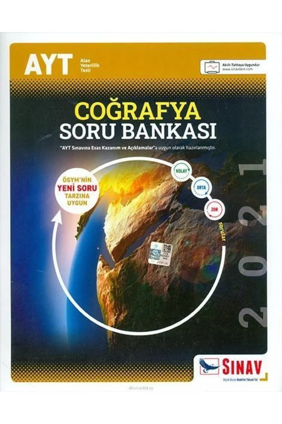 Sınav AYT Coğrafya Soru Bankası 2021 (Yeni)  (4022)