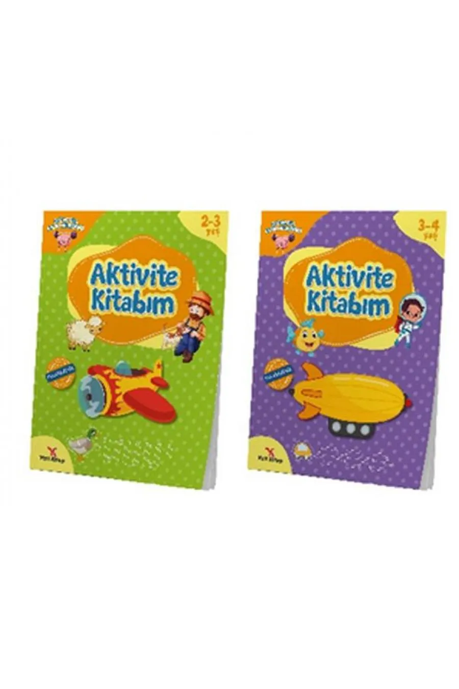 2-4 Yaş Aktivite Kitabım Evde Etkinlik Seti  (4022)