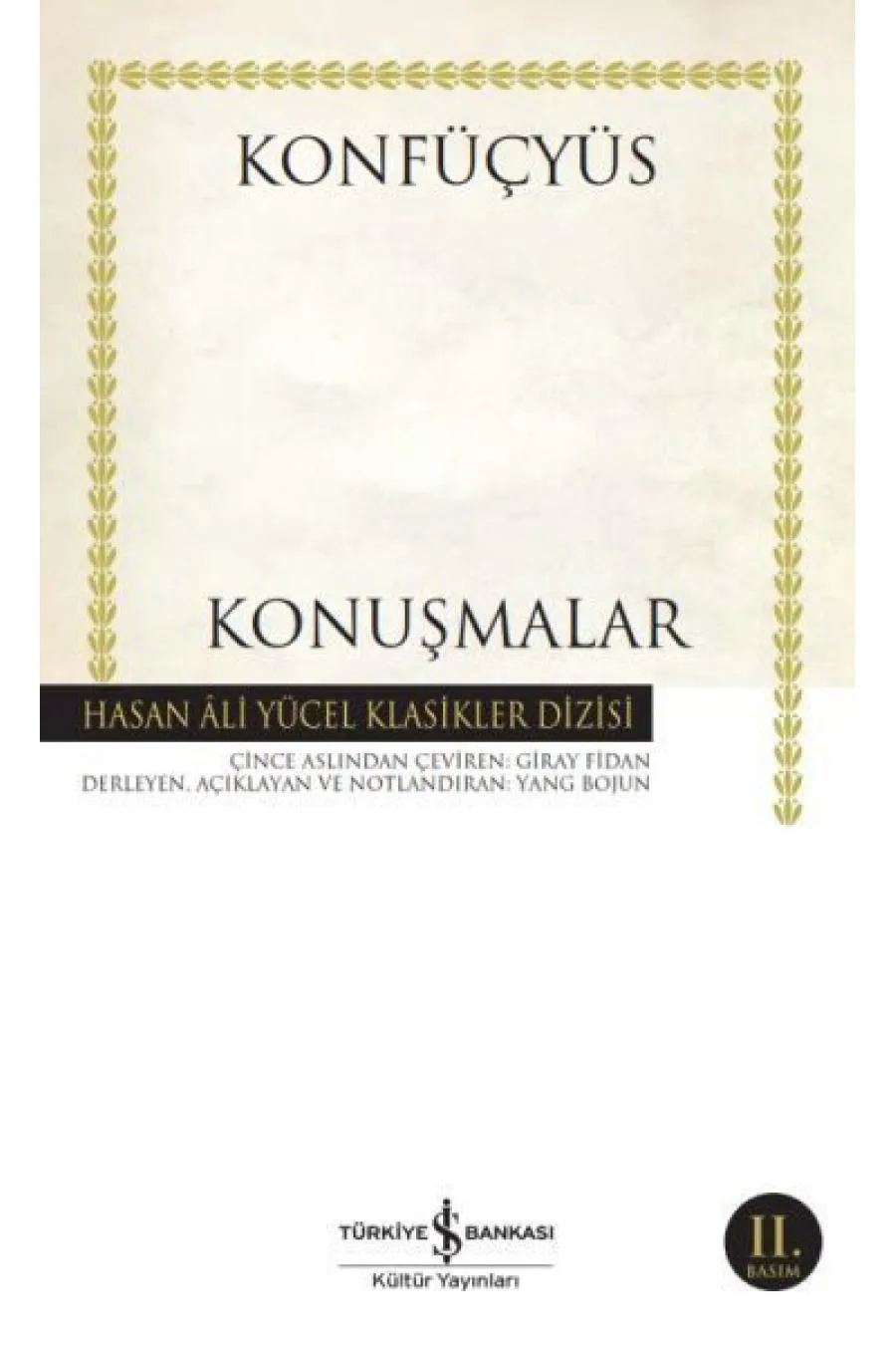 Konuşmalar - Hasan Ali Yücel Klasikleri Kitap (4022)