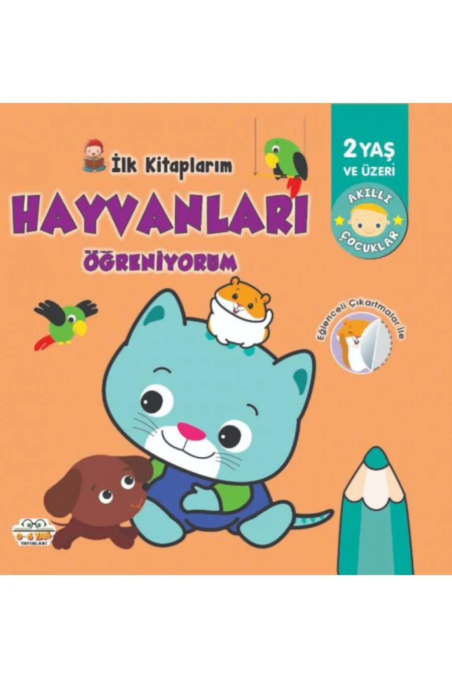 İlk Kitaplarım-Hayvanları Öğreniyorum - 0-6 Yaş Yayınları  (4022)