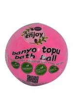 Pembe Düşler El Yapımı Banyo Küvet Topu Sabunu Pembe 90-120 Gr