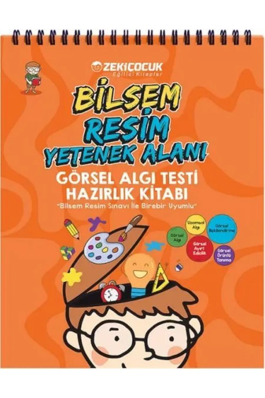 Bilsem Resim Yetenek Alanı Görsel Algı Testi Haz Kitabı  (4022)