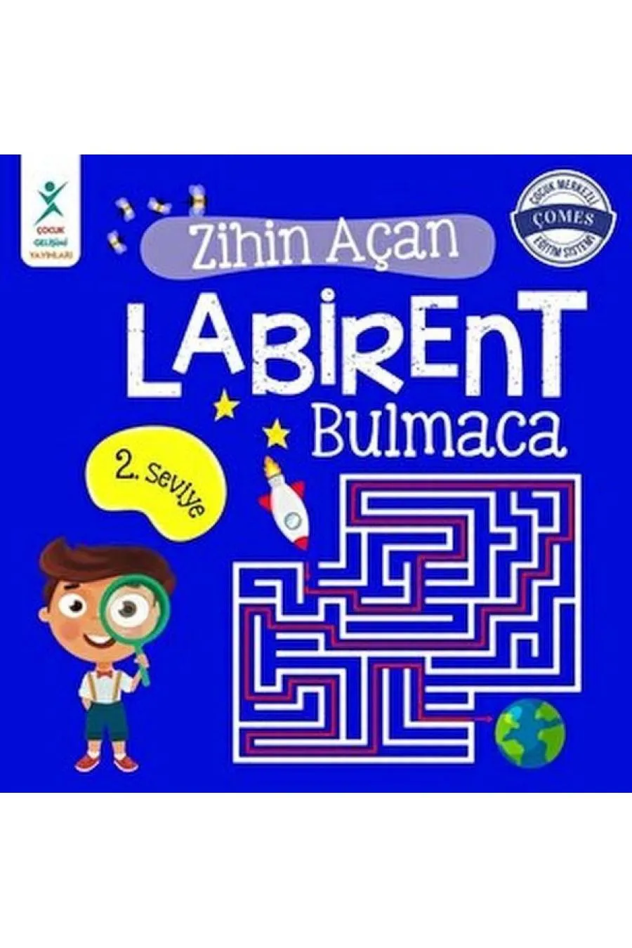 Zihin Açan Labirent Bulmaca 2. Seviye Kitap (4022)