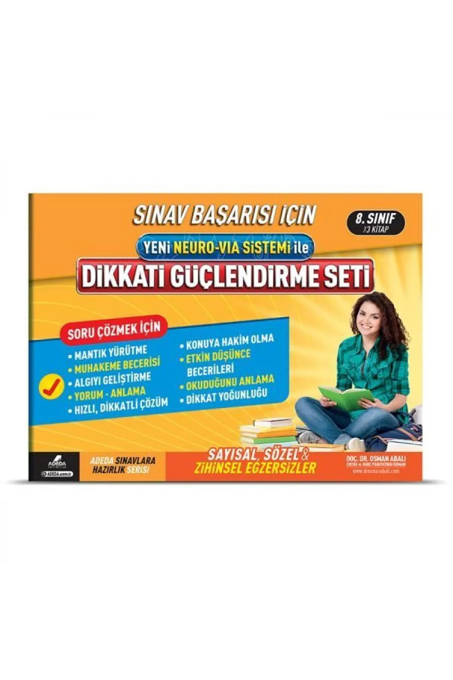 Dikkati Güçlendirme Seti  8. Sınıf  – 14 Yaş  (4022)