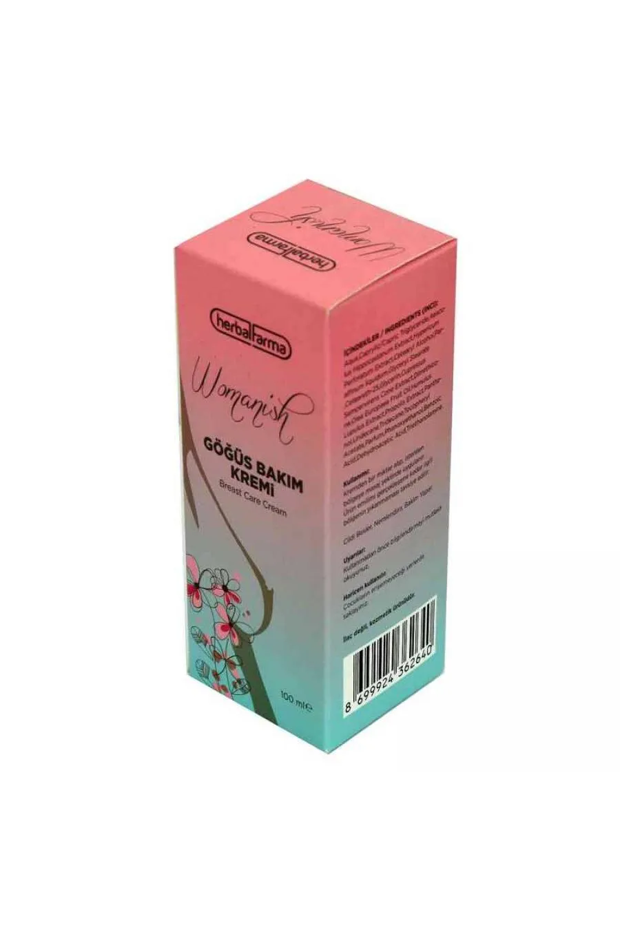 Womanish Göğüs Bakım Kremi 100 ML