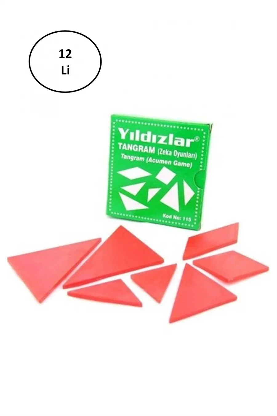 Tangram Zeka Oyunu 12'li