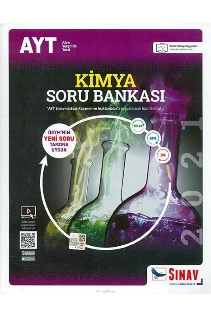 Sınav AYT Kimya Soru Bankası 2021 (Yeni)  (4022)