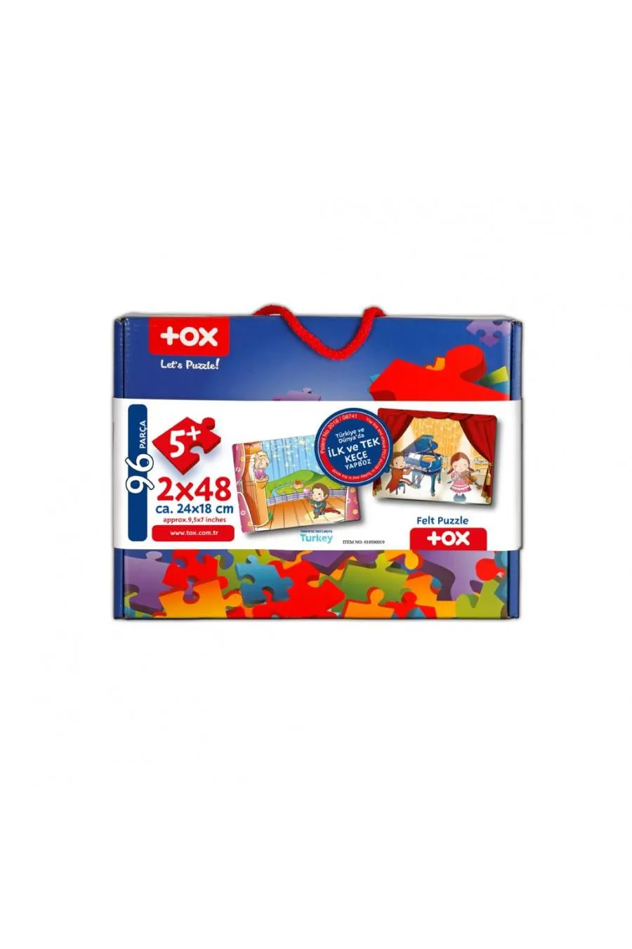 Sahne 5+ Keçe Yapboz - 5 Yaş Puzzle