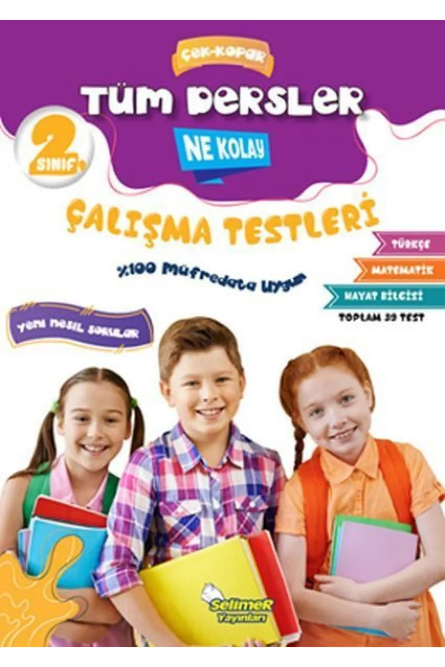 2. Sınıf Tüm Dersler Çek-Kopar Ne Kolay Çalışma Testleri  (4022)