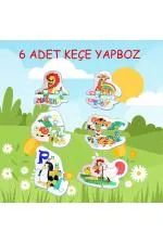 Hayvanlar 2+ Keçe Yapboz - Puzzle