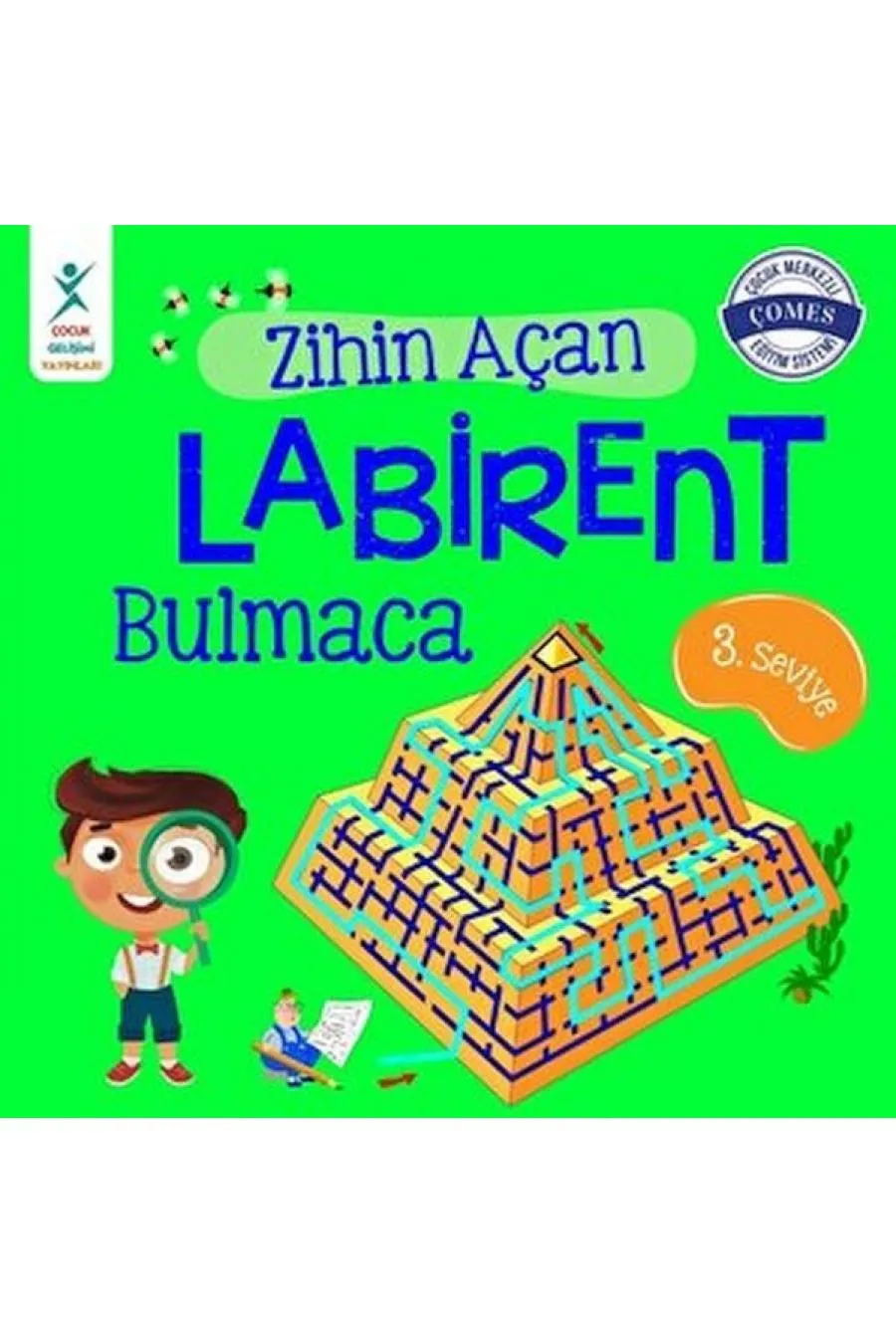 Zihin Açan Labirent Bulmaca 3. Seviye Kİtap (4022)