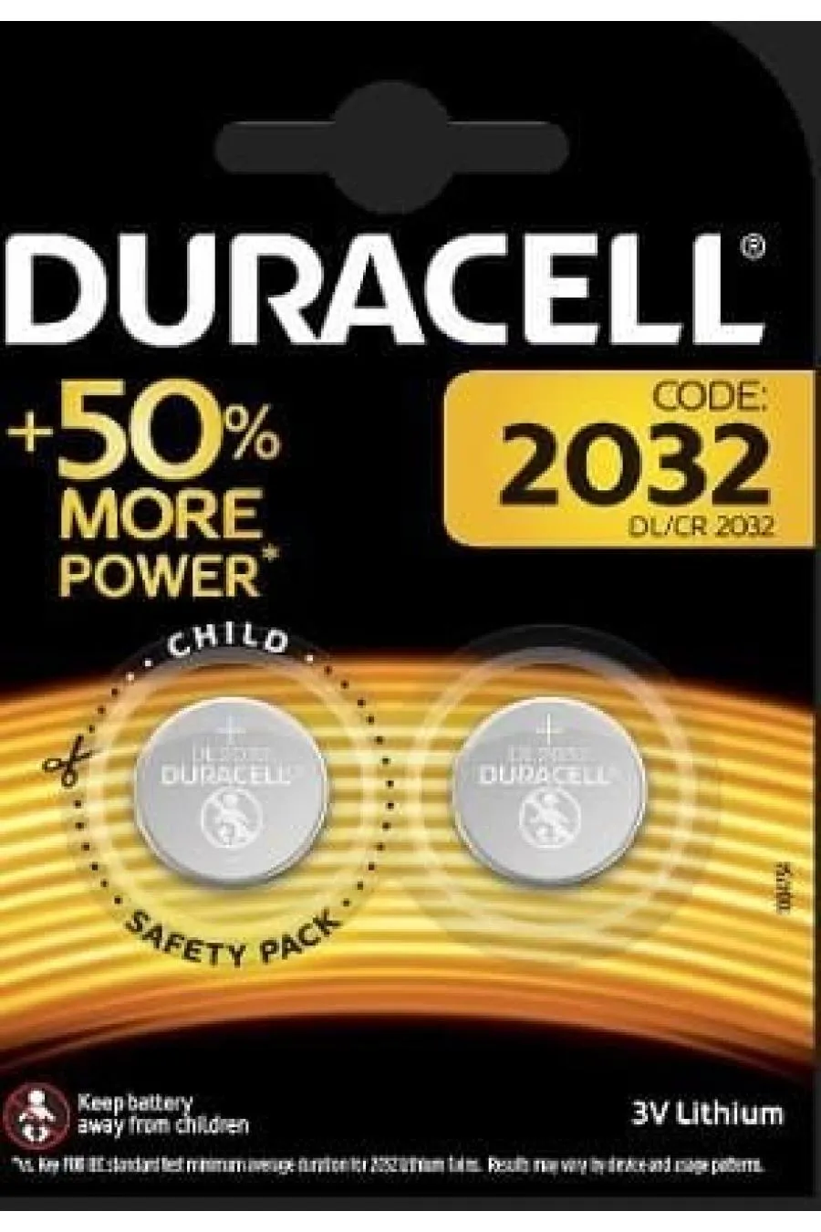 Duracell CR 2032 Lityım Pil 3 Volt 2 li