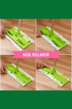 Mop Uyumlu Çok Amaçlı Islak Temizlik Havlusu Mendili 40 lı 22x36 cm