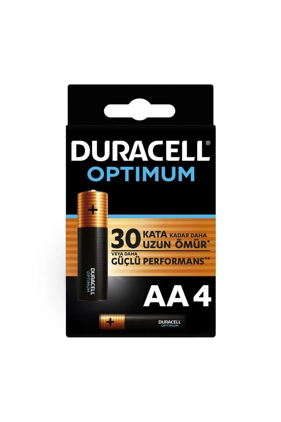 Duracell Optimum Alkalin Pil AA 4 lü Paket