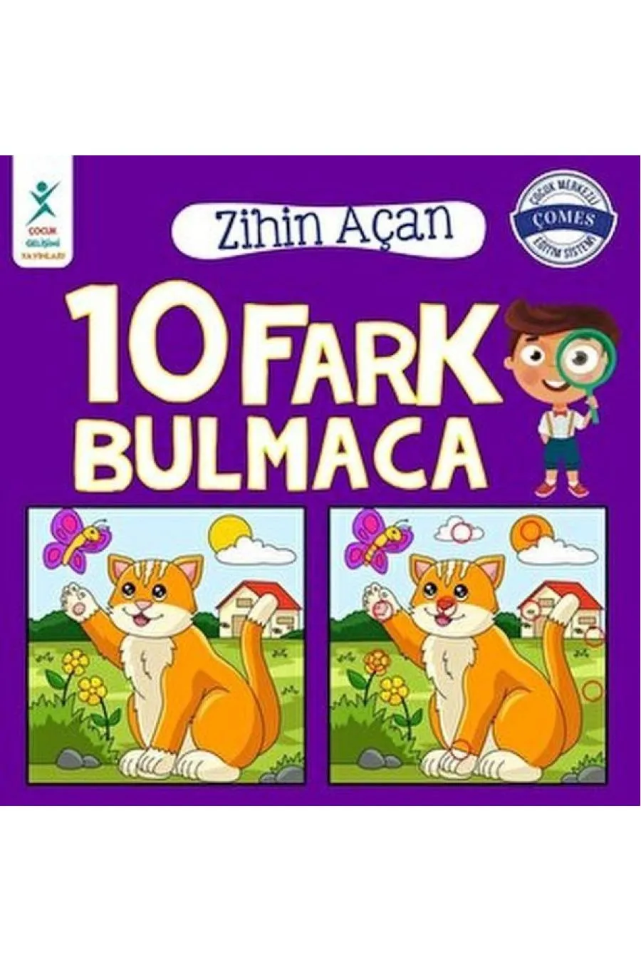 Zihin Açan 10 Fark Bulmaca  (4022)