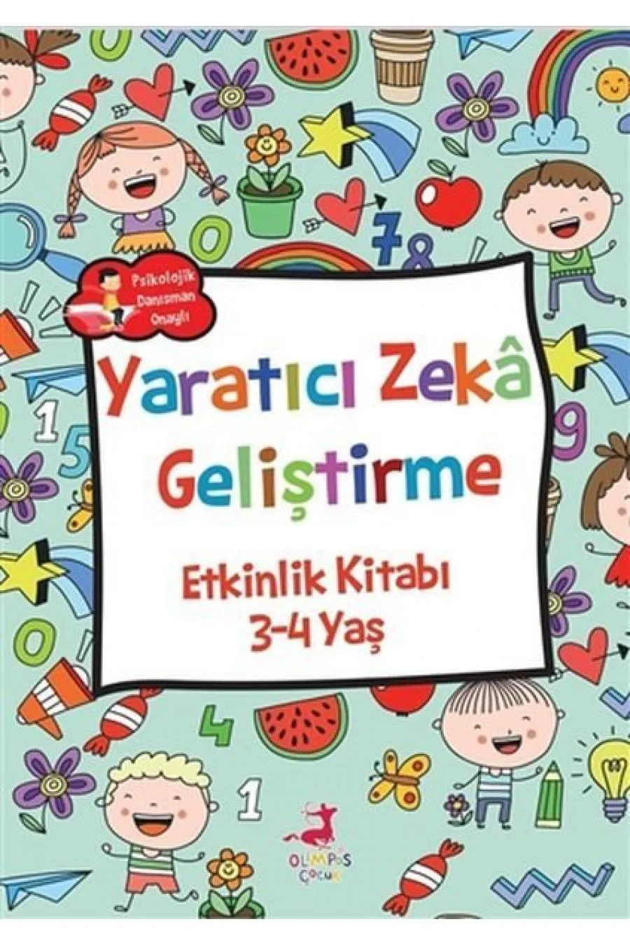 Yaratıcı Zeka Geliştirme - Etkinlik Kitabı (3-4 Yaş)  (4022)