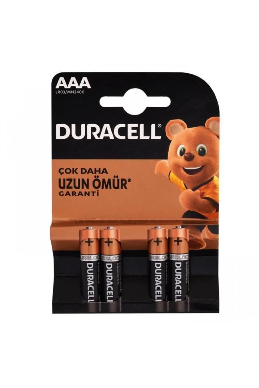 Duracell Alkalin Pil AAA 4 lü Paket