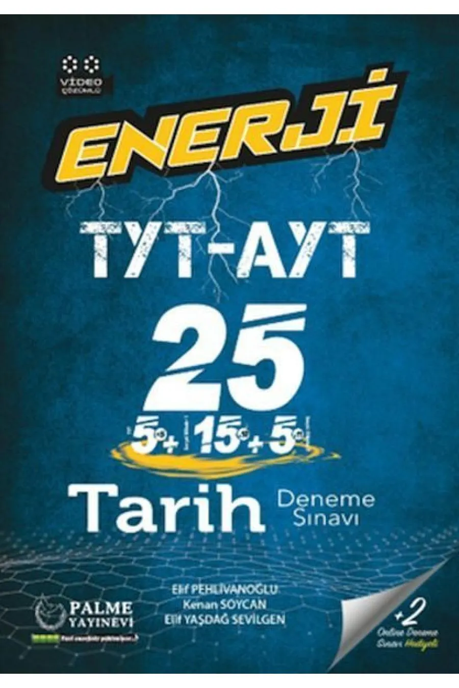 Palme Enerji Tyt-Ayt Tarih 25 Deneme Sınavı  (4022)