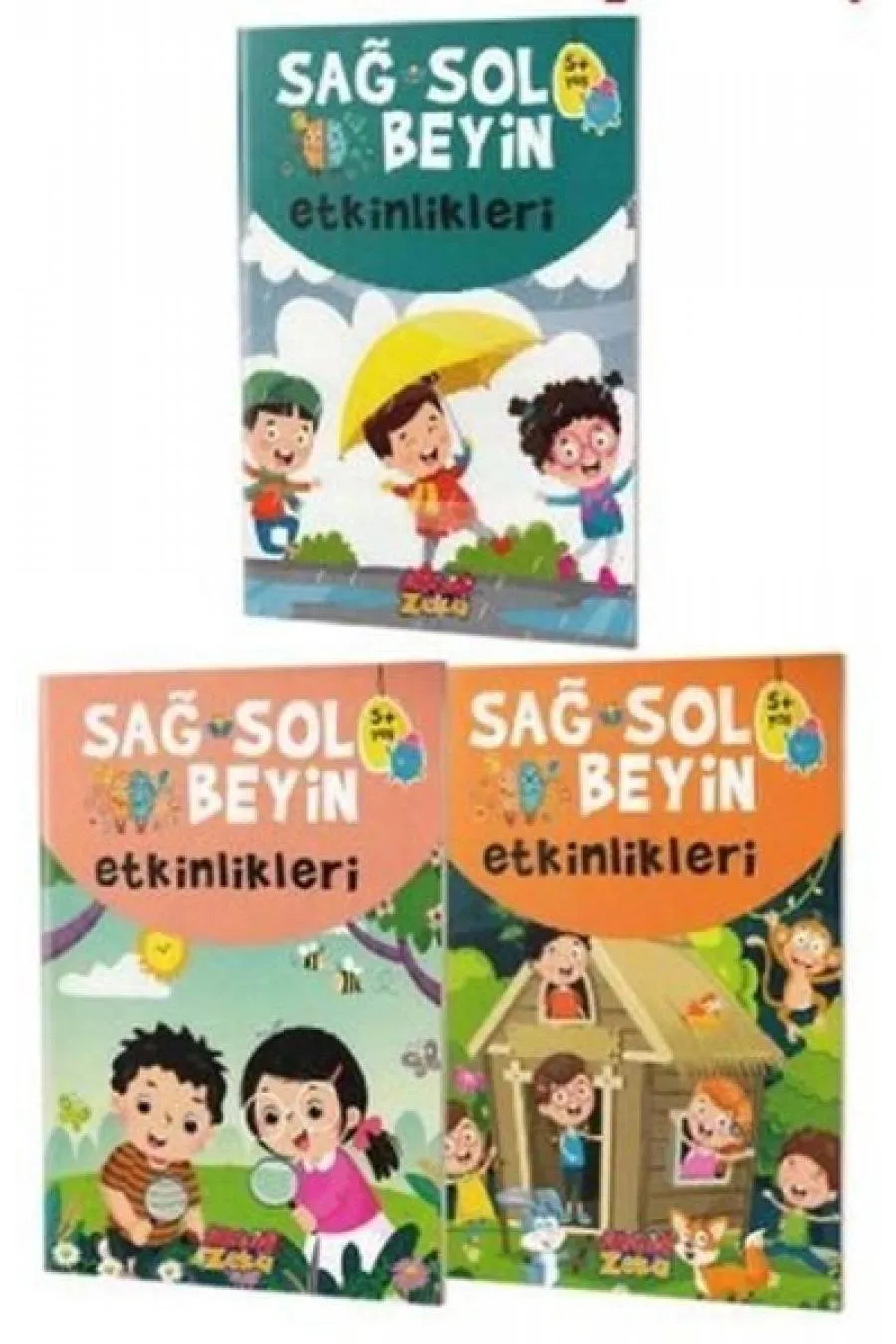 Sağ ve Sol Beyin Etkinlikleri Seti (5+Yaş)  (4022)