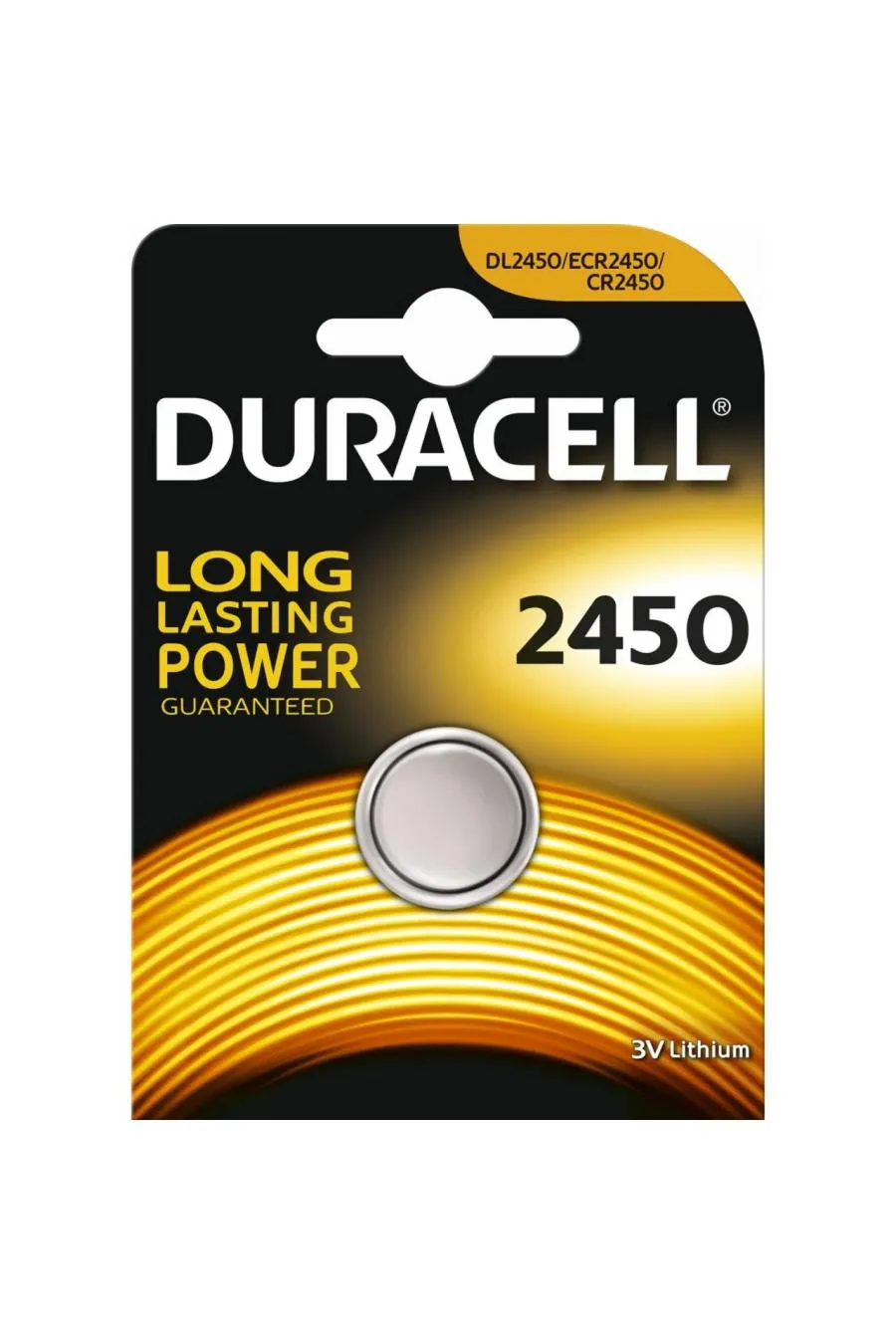 Duracell Yuvarlak Düğme Pil 2450 3 Volt