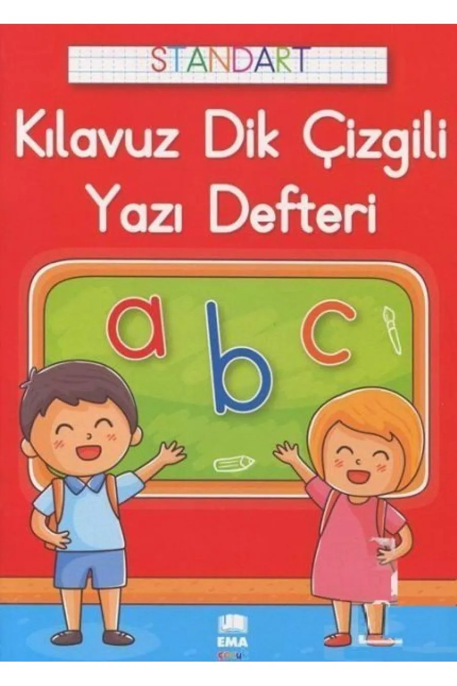 Renkli Standart Kare Çizgili Yazı Defteri A4 Ebat  (4022)