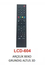 Arçelik - Beko - Grundig - Altus 3D Tv Kumandası - LCD 604