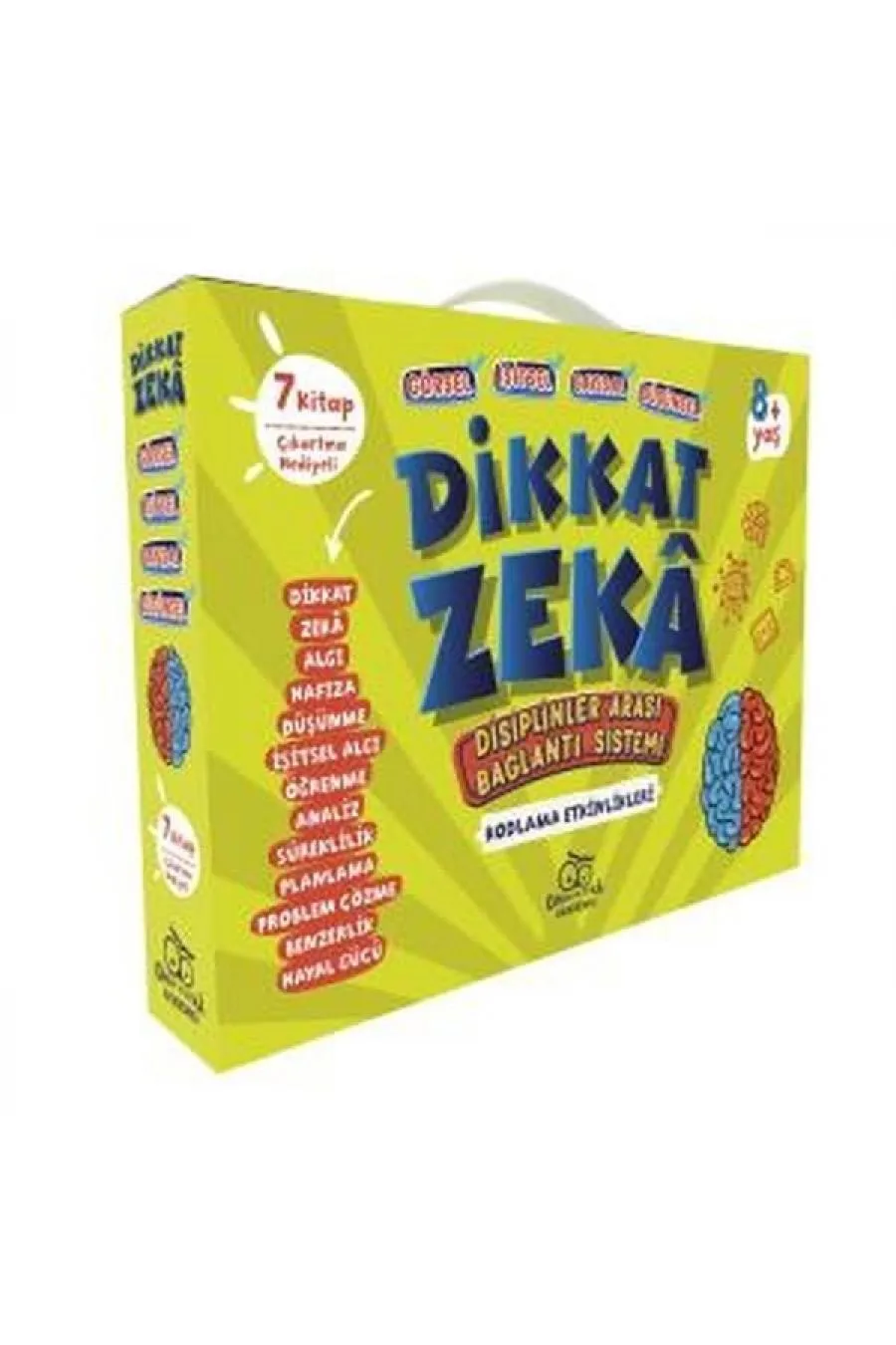 Dikkat - Zeka 2. Sınıf Seti - 8 Yaş (7 Kitap)  (4022)