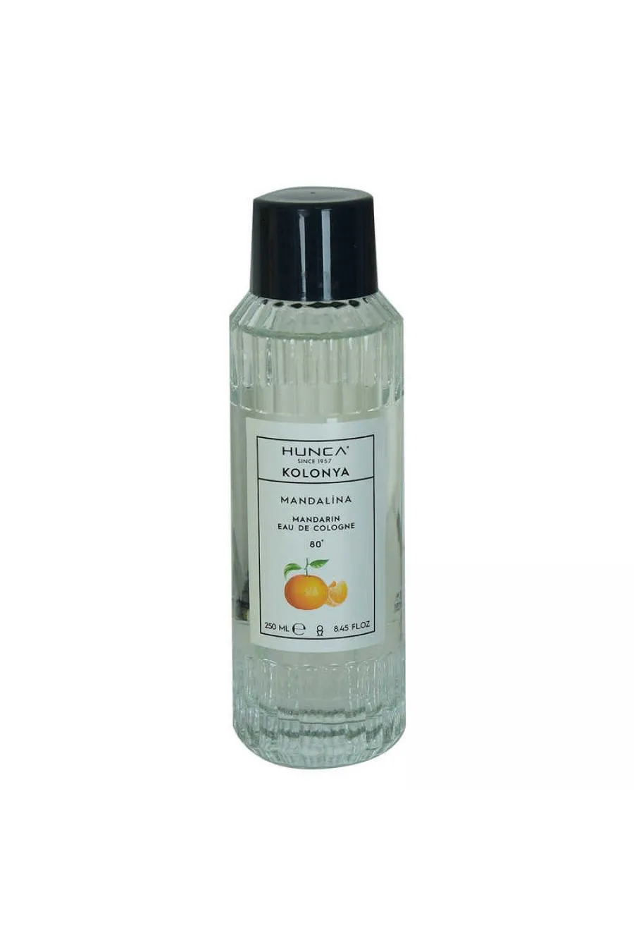 Mandalina Kolonyası 80 Derece Cam Şişe 250 ML - Eau De Cologne